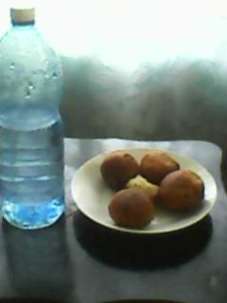 4 mandazis and water till supper hunger tortures. 29th june 2021 3