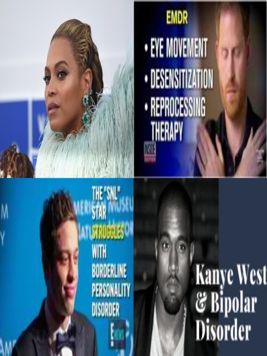 beyonce and harry self therapies for life losses. pete davidson and ye self check ins for mhd psyche therapy. psychia trys a failed entreprise pseudoscience for myth diagnoses healings